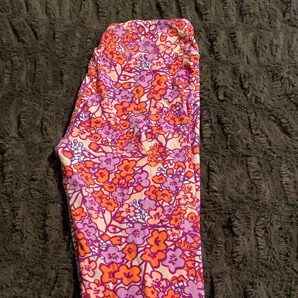 Floral leggings